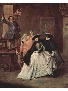 Постер DRABS A3 Пьетро Лонги, Шарлатан