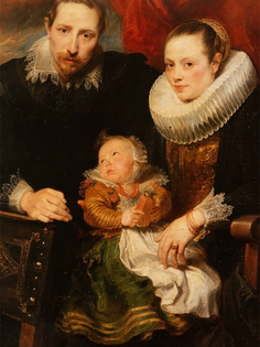 Постер DRABS A3 Антонис ван Дейк - Семейный портрет