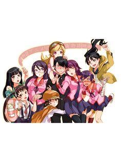 Постер DRABS A2 Bakemonogatari аниме