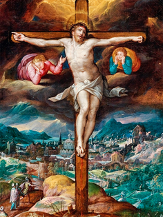 Постер DRABS А2 Денис Калверт - Распятие