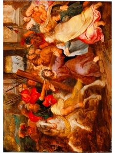 Постер DRABS A3 Антверпенская школа - Христос, несущий крест