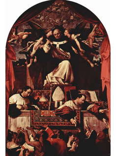 Постер DRABS A2 Лоренцо Лотто, Милостыня св. Антония