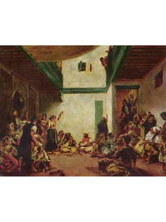 Постер DRABS A2 Ренуар, Пьер Огюст, Еврейская свадьба по Делакруа