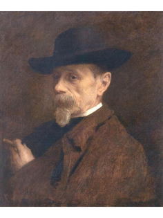 Постер DRABS A2 Крамской Иван Николаевич, Портрет фотографа А.И.Деньера