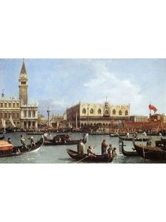 Постер DRABS A3 Джованни Антонио Каналетто, Возвращение Буччинторо в праздник вознесения