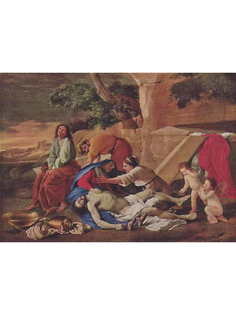 Постер DRABS A3 Пуссен, Николя, Оплакивание Христа