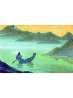 Постер DRABS A2 Рерих Николай Константинович, Вестник от Гималаев