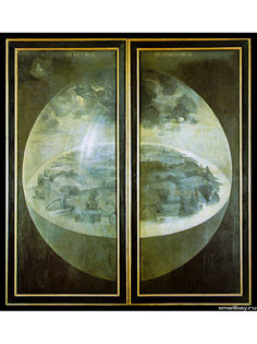 Постер DRABS A2 Иероним Босх 1450 60 1516 , Сотворение мира