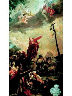 Постер DRABS A3 Джованни Антонио Пеллегрини, Медный змей