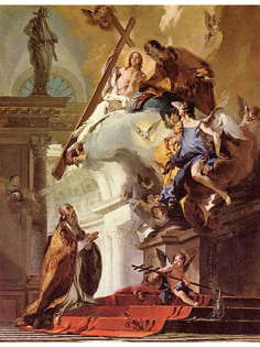 Постер DRABS A3 Джованни Баттиста Тьеполо, Видение св. Климента