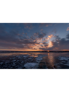 Постер DRABS A2 Дрейфующий лед в Абасири, Хоккайдо, Япония