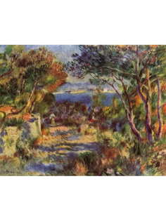 Постер DRABS A3 Ренуар, Пьер Огюст, Эстак