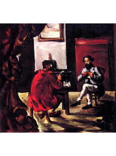 Постер DRABS A2 Сезанн, Поль, Поль Алексис читает вслух Золя