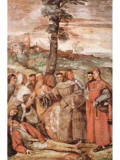 Постер DRABS A2 Tициан Вечеллио, Чудо исцеления сломанной ноги