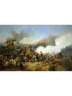 Постер DRABS A3 Коцебу Александр Евстафьевич, Штурм крепости Нотебург 11 октября 1702 года