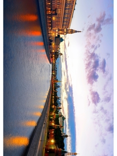 Постер DRABS А3 Московский Кремль ночью