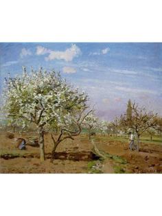 Постер DRABS A2 Камиль Писсарро, Сад