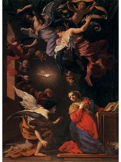 Постер DRABS A2 Вуэ, Симон, Annunciation