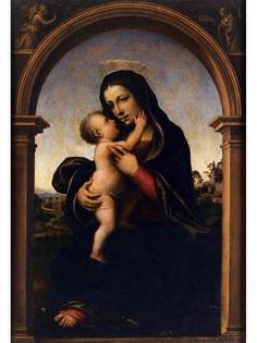 Постер DRABS A2 Мариотто Альбертинелли, Virgin and Child