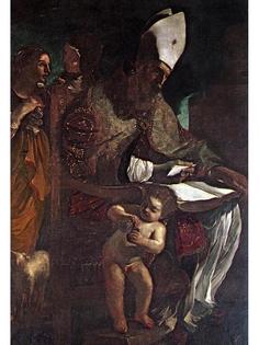 Постер DRABS A2 Джованни Франческо Гверчино, St Augustine