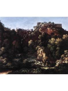 Постер DRABS A3 Гаспар Дюге, View of Tivoli