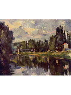 Постер DRABS A3 Сезанн, Поль, Берег в Марне