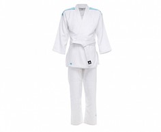 Кимоно Adidas Club, white/blue/white, 110