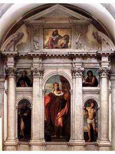 Постер DRABS A2 Пальма иль Веккьо, Polyptych of St Barbara