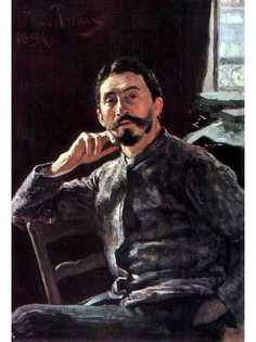 Постер DRABS A3 Репин Илья Ефимович, Автопортрет. 1894