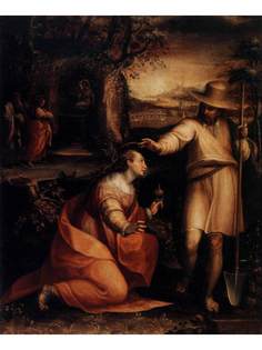 Постер DRABS A3 Лавиния Фонтана, Jesus Appears to Mary Magdalene