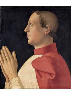 Постер DRABS A2 Романо Антониаццо, Profile Portrait of Cardinal Philippe de Lйvis