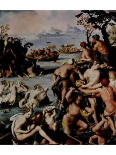 Постер DRABS A2 Кристофано Аллори, Ловля кораллов.