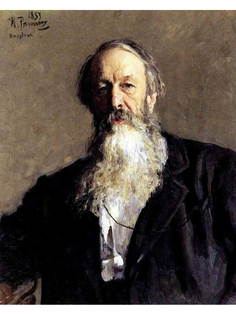 Постер DRABS A2 Репин Илья Ефимович, Портрет В.В.Стасова