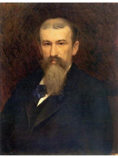 Постер DRABS A3 Крамской Иван Николаевич, Портрет художника А.П.Соколова