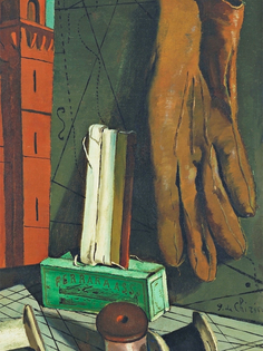 Постер DRABS А2 Джорджо де Кирико - Забавы молодой девушки