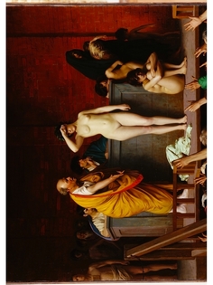 Постер DRABS А2 Жан-Леон Жером - Рынок рабов в Риме