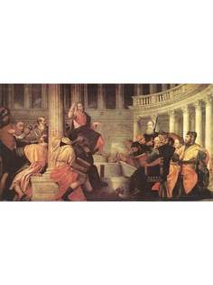 Постер DRABS A2 Паоло Веронезе, Иисус среди книжников