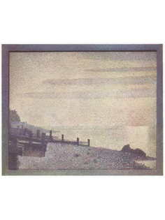 Постер DRABS A2 Сёра, Жорж, Вечер в устье Сены близ Онфлёра