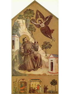 Постер DRABS A2 Джотто ди Бондоне, Стигматизация св. Франциска