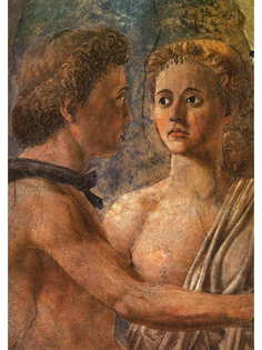 Постер DRABS A3 Пьеро Делла Франческа, Смерть Адама сцены погребения Адама