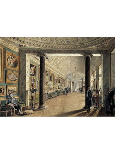 Постер DRABS A3 Воронихин А.Н. Картинная галерея графа А.С. Строганова