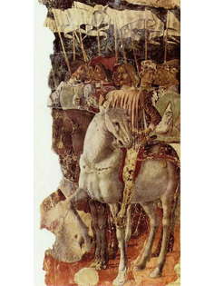 Постер DRABS A2 Козимо Тура, Группа всадников