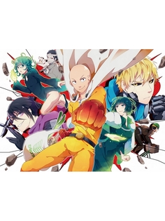 Постер DRABS A2 Аниме Ванпанчмен 1