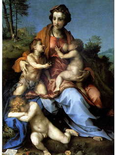 Постер DRABS A2 Андреа дель Сарто, Милосердие