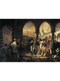 Постер DRABS A2 Гро, Антуан, Наполеон у чумных больных в Яффе