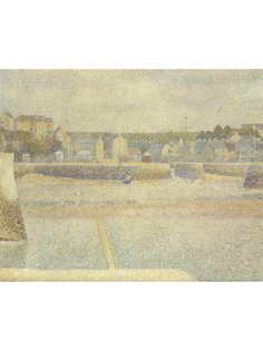 Постер DRABS A3 Сёра, Жорж, Пор-ан-Бессен, внешняя гавань при отливе