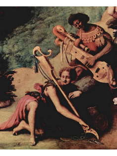 Постер DRABS A3 Пьеро ди Козимо, Персей, освобождающий Андромеду. Музыканты