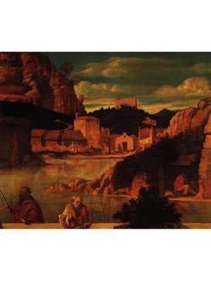 Постер DRABS A2 Джованни Беллини, Священная аллегория.