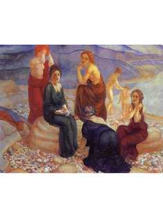 Постер DRABS A3 Петров-Водкин Кузьма Сергеевич, Берег