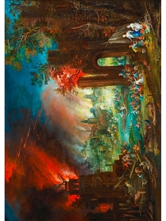 Постер DRABS А2 Иоганн Якоб Хартманн - Лот и его дочери